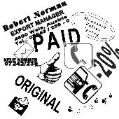 Plaque texte Printy 46030